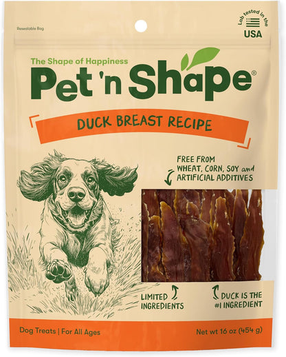 Duck Breast Jerky Dog Treats - 16 Ounce