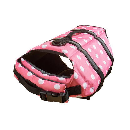 Dog Life Jacket Reflective Adjustable Summer Large Dogs Swimwear Safety Vest Surfing Sailboat Enhanced Buoyancy Pet Life Jacket