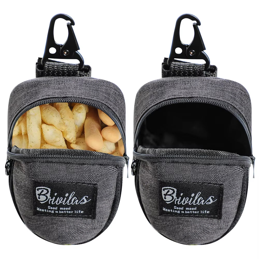 1PC Pet Multi Functional Dog Walking Bag Portable Training Bag Outdoor Outing Garbage Bag Storage Bag Snack Bag