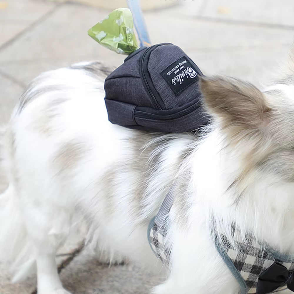 1PC Pet Multi Functional Dog Walking Bag Portable Training Bag Outdoor Outing Garbage Bag Storage Bag Snack Bag