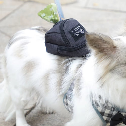 1PC Pet Multi Functional Dog Walking Bag Portable Training Bag Outdoor Outing Garbage Bag Storage Bag Snack Bag